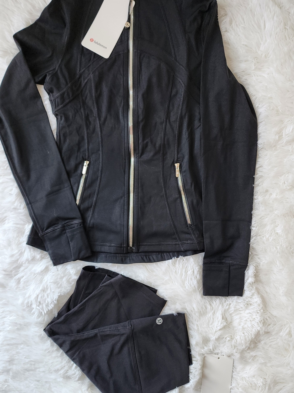 lululemon athletica Black Full-Zip Athlete Jacket